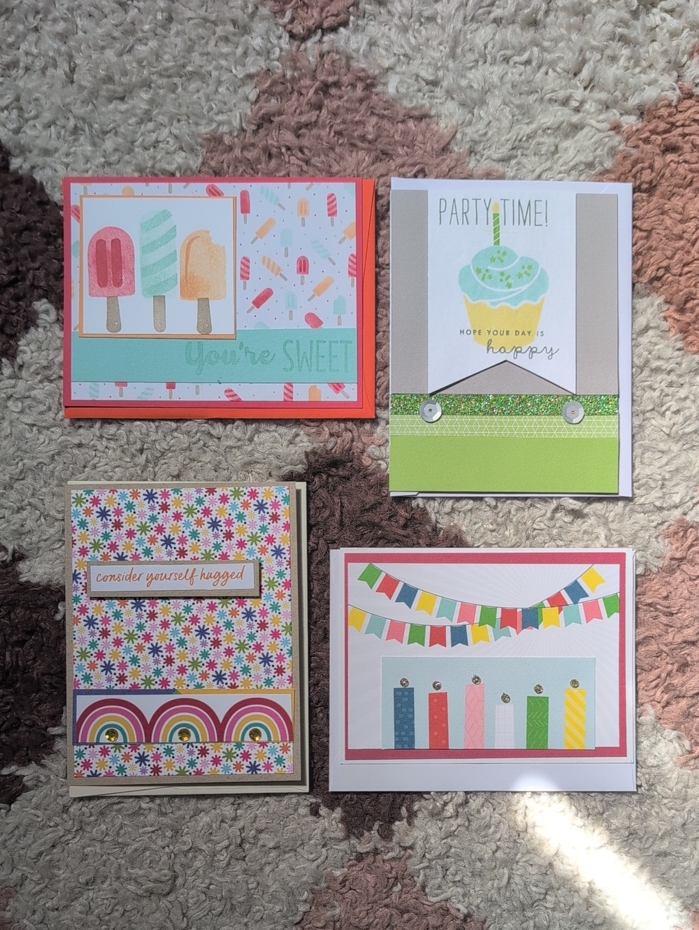 4 Handmade Momma Cards ❣️